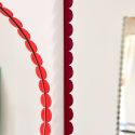 HAY Arcs Mirror Rectangle Large - Burgundy