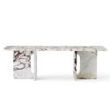Audo Androgyne Lounge Table - Calacatta Viola Marble 