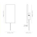 Ferm Living Argilla Wall Lamp Marble Mocha