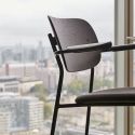 Audo Co Chair w/ Seat  & Armrest Upholstered