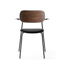 Audo Co Chair w/ Seat  & Armrest Upholstered