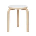 Artek Stool 60 - White Laminate