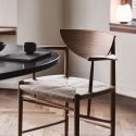 &Tradition HM4 Drawn Dining Chair With Armrests
