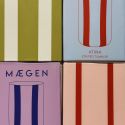 MAEGEN Atina Glass Tumbler - Blue & Red