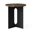 Audo Copenhagen Androgyne Side Table - Black Ø40cm