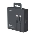 AVOLT Cable 1 USB-C to USB-C - Stockholm Black