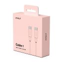 AVOLT Cable 1 USB-C to USB-C - New Pink