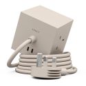 AVOLT Square 1 UK Power Extension Lead - Nomad Sand