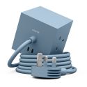 AVOLT Square 1 UK Power Extension Lead - Shark Blue