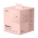 AVOLT Square 1 UK Power Extension Lead - New Pink