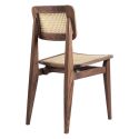 Gubi C-Chair With Cane Seat and Back