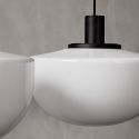 Audo Copenhagen Bank Pendant Light - Opal Shade