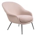 Gubi Bat Lounge Chair - Low Back & Metal Base