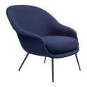 Gubi Bat Lounge Chair - Low Back & Metal Base
