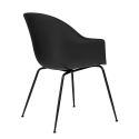 Gubi Bat Dining Chair - Metal Conic Leg Base
