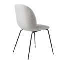 Gubi Beetle Dining Chair - Full Upholstery - Metal Leg Base