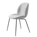 Gubi Beetle Dining Chair - Full Upholstery - Metal Leg Base