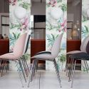 Gubi Beetle Dining Chair - Unupholstered - Metal Conic Leg Base