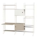 String Shelving Living Room Bundle L P