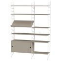 String Shelving Living Room Bundle L H