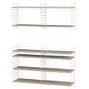 String Shelving Living Room Bundle L N