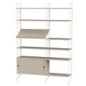 String Shelving Living Room Bundle L H