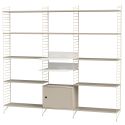String Shelving Living Room Bundle L Q