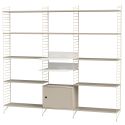 String Shelving Living Room Bundle L Q