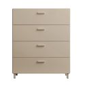 String Relief Chest of Drawers Wide, Leg Base