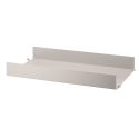 String Shelving - Metal Shelves, High Edge