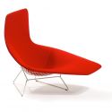 Knoll Bertoia Upholstered Asymmetric Chaise