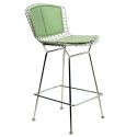 Knoll Bertoia Bar/ Counter Stool with Seat and Back Pad