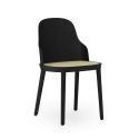 Normann Copenhagen Allez Chair With Wicker Seat 