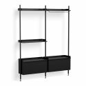 HAY Pier Shelving System 1072 - 2 Column