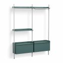 HAY Pier Shelving System 1072 - 2 Column