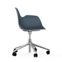 Normann Copenhagen Form Swivel Armchair with Castors 