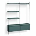 HAY Pier Shelving System 1072 - 2 Column