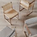 Fredericia BM61 Cane Wicker Dining Chair