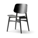 Fredericia Søborg Dining Chair - Wooden Legs