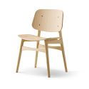 Fredericia Søborg Dining Chair - Wooden Legs