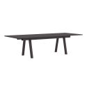 HAY Boa Table Medium - Charcoal & Black Laminate