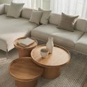 Bolia Plateau Coffee Table - 48cm, Oak