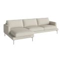 Bolia Veneda 3.5 Seater Sofa w. Chaise Left - Plaza Bouclé, Beige