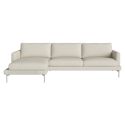 Bolia Veneda 3.5 Seater Sofa w. Chaise Left - Plaza Bouclé, Beige