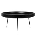 Mater Bowl Table XL Black Mango Wood