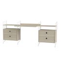 String Shelving Home Office/Working Bundle W C