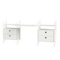 String Shelving Home Office/Working Bundle W C