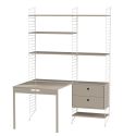 String Shelving Home Office/Working Bundle W E