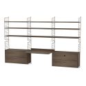 String Shelving Home Office/Working Bundle W F