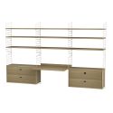 String Shelving Home Office/Working Bundle W F